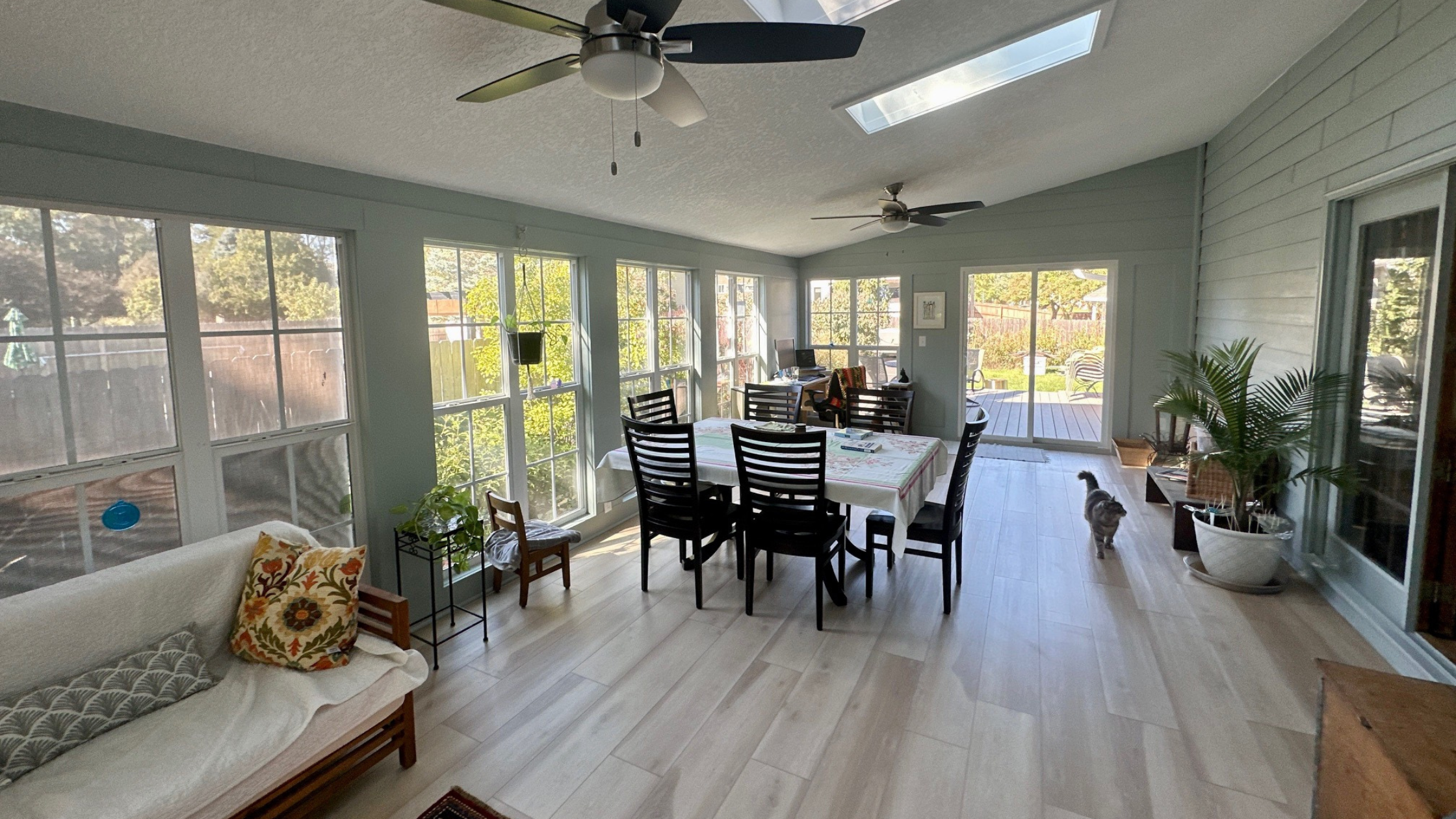 Inside home with Infinity Windows