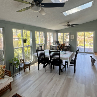 Inside home with Infinity Windows